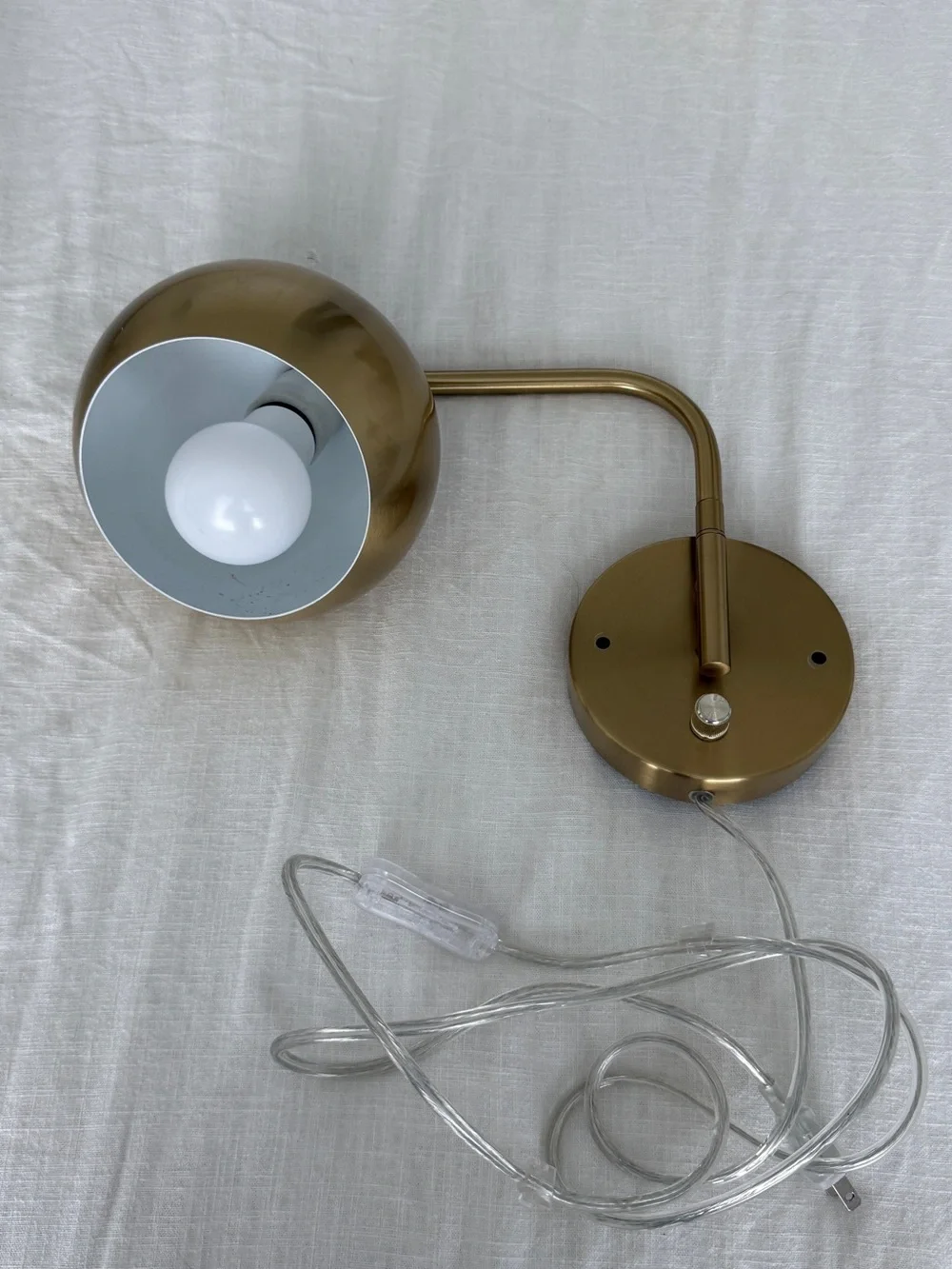 Gold Wall Sconce Light - Modern Home Wall Decor